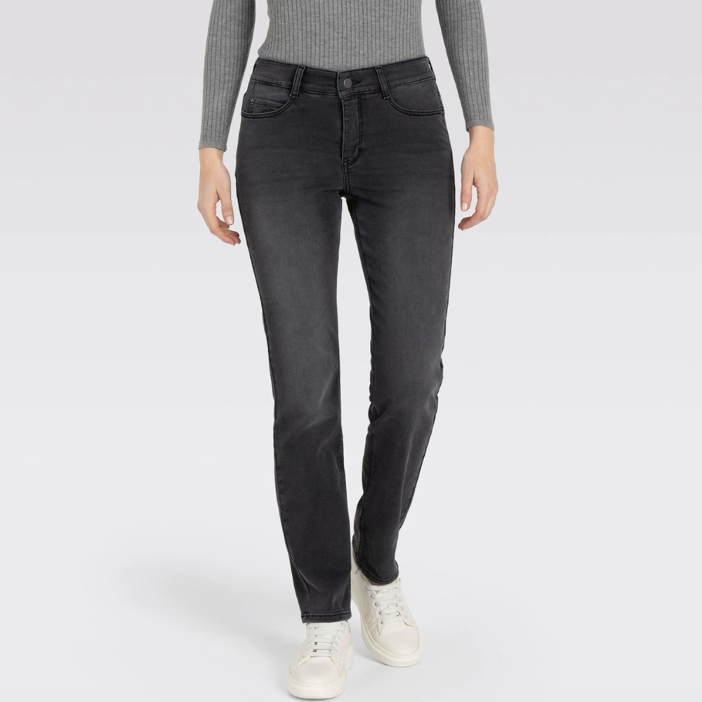 Dream Jeans by MAC Jeans Classic Straight Leg Jeans Gray size 30